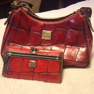 Dooney and Bourke Croco purse